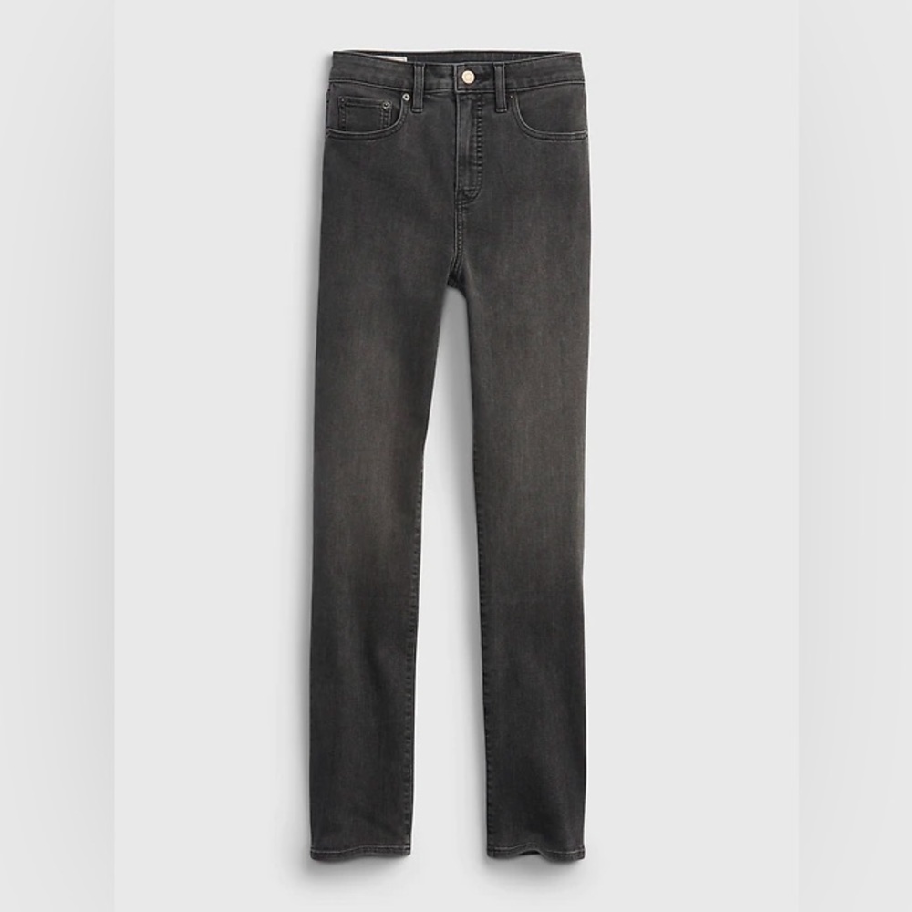 GAP High Rise Classic Straight Jeans with Washwell